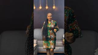 Pretty Kitenge Short Dress