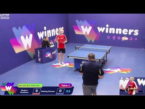 WINners CUP table 2  27.12  Zhukov Vladislav - Boklag Roman  13:30