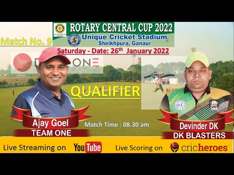 Team One v/s DK Blasters (Rotary Cup 2022)