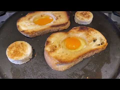 Easy Egg in the Well Breakfast Recipe with Vito & Chance | Italian Breakfast