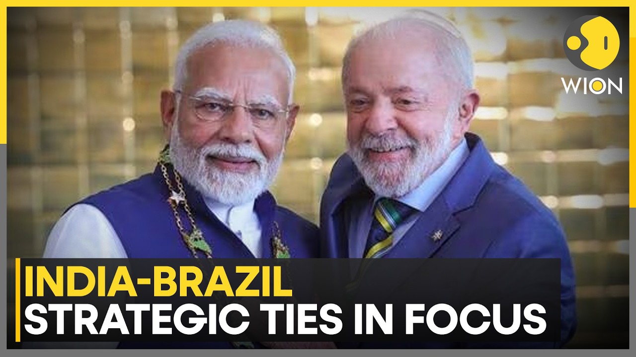 Brazilian President Lula In India On State Visit: Holds Talks With PM Modi | WION
