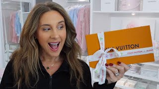 LOUIS VUITTON UNBOXING 🖤💙🩷🩵💜HARD TO GET MURAKAMI PIECE!!