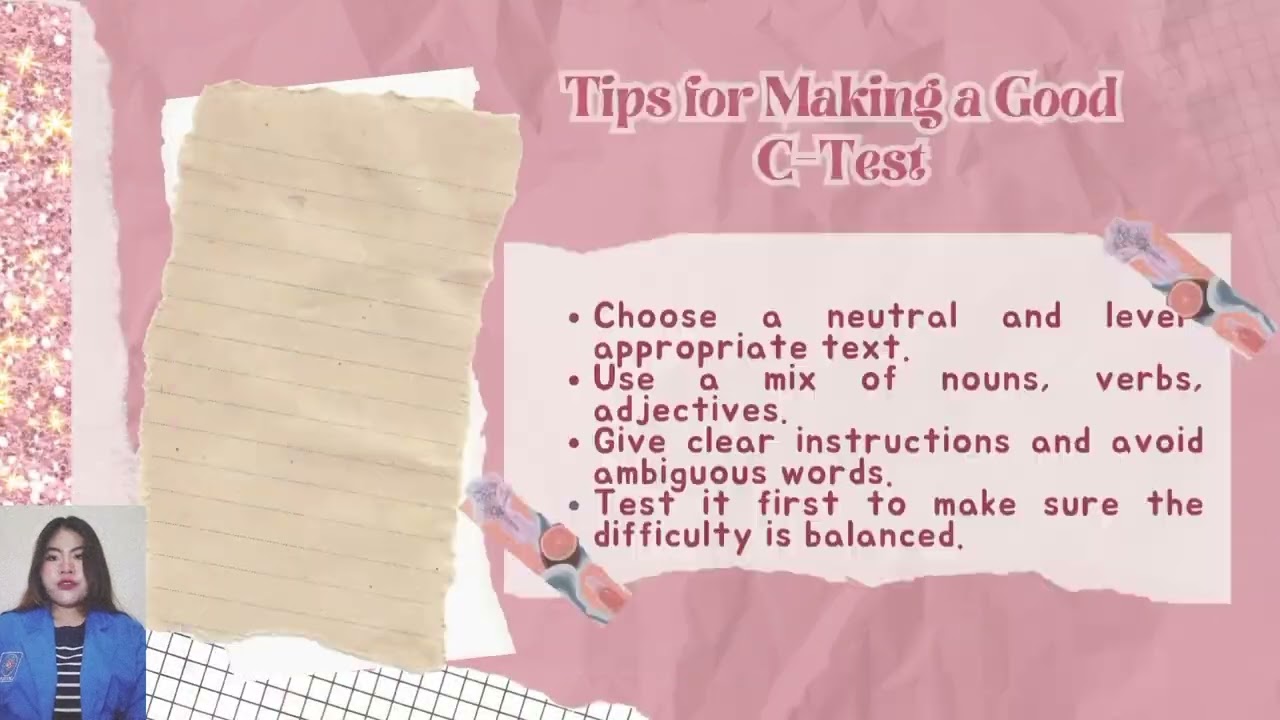 C - Test                   | Language Assessment Project 1 