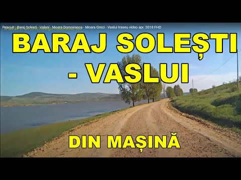 Drumul Serbotesti - Solesti - Valeni - Moara Domneasca - Moara Grecilor - Vaslui apr. 2018 video FHD