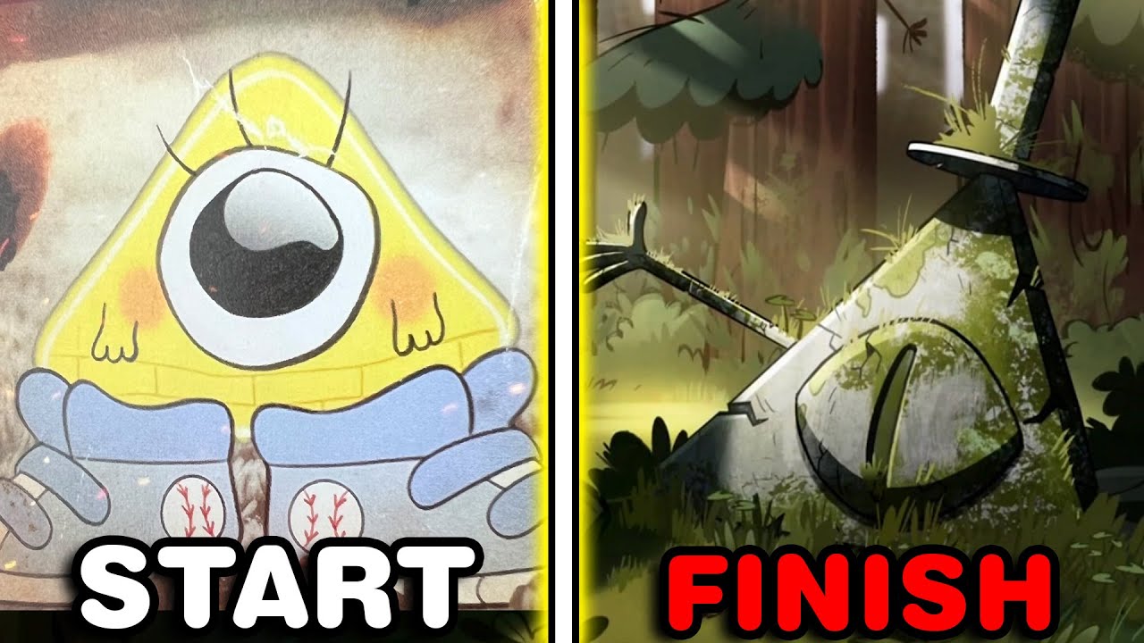 The ENTIRE HISTORY of Bill Cipher from Gravity Falls!