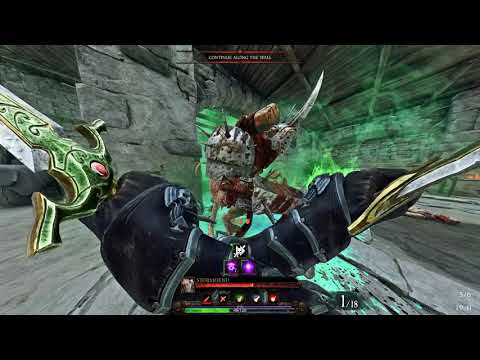 [HOOKED] Warhammer - Vermintide 2 Cata Deathwish Onslaught True Solo - Righteous Stand w/ Shade