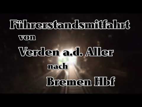 Führerstandsmitfahrt | Verden - Bremen Hbf | RS1 | Baureihe 440