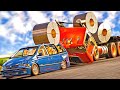 Dangerous Objects and Car Crashes #03 [BeamNG.Drive]
