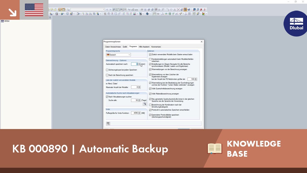KB 000890 | Automatic Backup