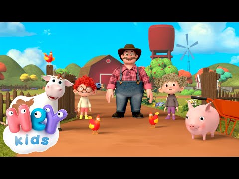 Nella fattoria andiamo | Canzoni di animali per bambini | HeyKids Italiano