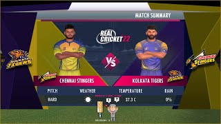 Match 1 : CSK v KKR - RCPL IPL 2023 : Chennai Super Kings vs Kolkata Knight Riders Real Cricket 22