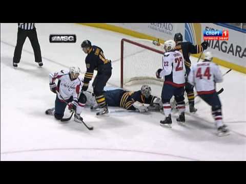 First goal of season Matt Hendricks (Capitals vs Sabres), December 26, 2011