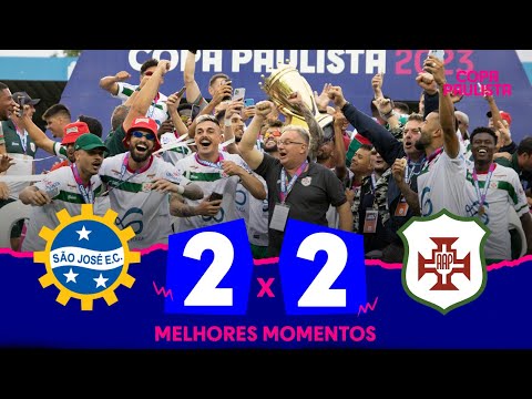SÃO JOSÉ 2 X 2 PORTUGUESA SANTISTA | MELHORES MOMENTOS | FINAL | COPA PAULISTA 2023