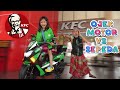ENG CC AUDIO LEIKA ONLINE DRIVER VS TOMPEL BICYCLE DRIVER PART 2 ️ BATTERY BIKE KFC DRIVE THRU