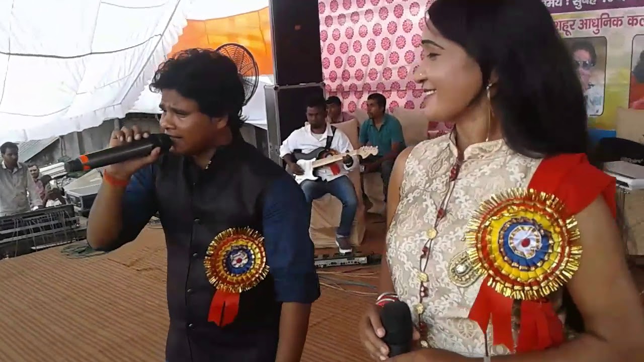 Delhi stage program 2017 sunaina and pritam