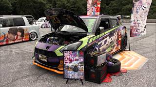 5月24日【びわ湖放送ニュース】漫画やアニメなどのキャラが車体に　日本全国から「痛車」が大集合