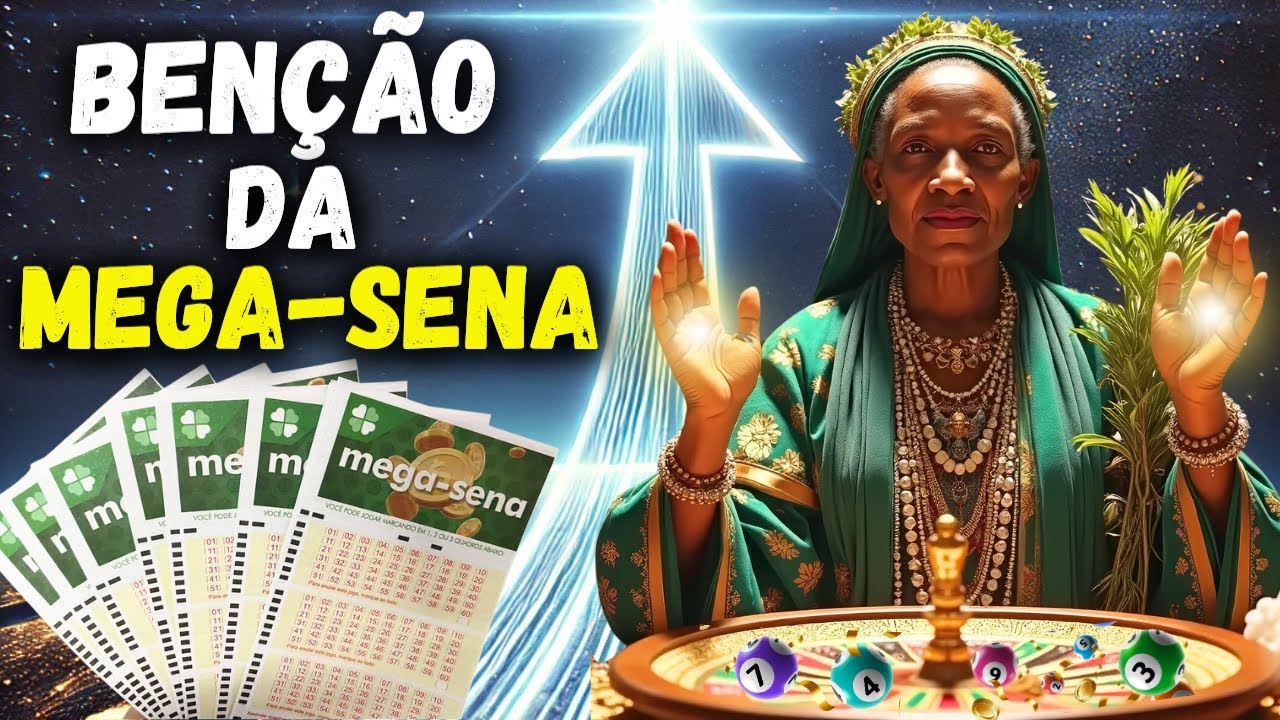 ✨BENZIMENTO DOS MILIONÁRIOS!💰VOCÊ ESTÁ A UMA BENÇÃO DE RECEBER A FORTUNA! SORTE E FÉ PARA MEGA-SENA!