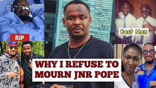 Why I Refuse To Post Or Mourn Junior Pope, Zubby Michael Confess‼️Yvonne Jegede Expose It All On