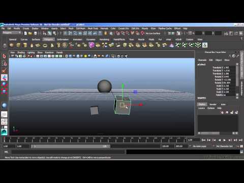Autodesk Maya 2015 Tutorial | Parenting And Grouping