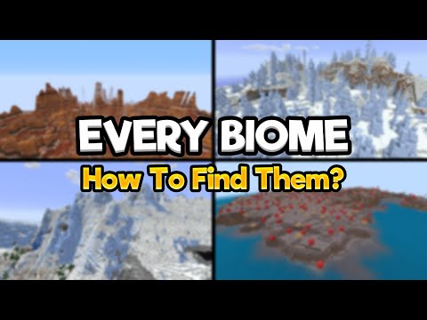 How To Find All Biomes In Minecraft: Ultimate Guide