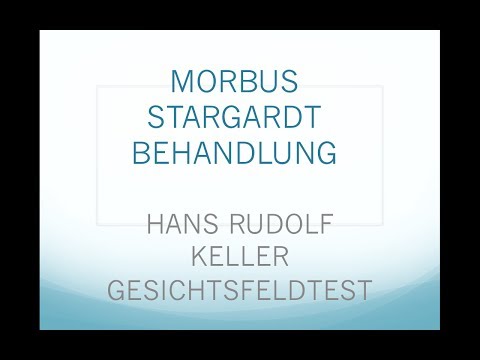 Part 2 - Stargardt Disease Treatment (MORBUS STARGARDT BEHANDLUNG) - Medical Test improvement