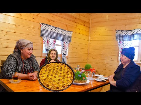 Grandma Makes Baklava with Her Own Hands | Traditional Azerbaijani Baklava
