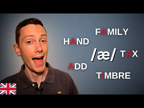 How to Pronounce the /æ/ Sound in British English