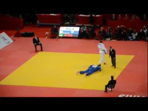 Victoire Teddy Riner, finale Tournoi de Paris 2012