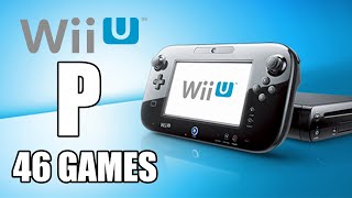 The Wii U Project - Compilation P - All Nintendo Wii U Games