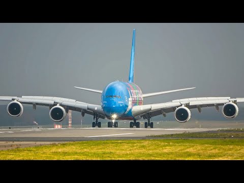 60 MINUTES PURE AVIATION - AIRBUS A380, Boeing 747 ... - Aviation Review of Year 2021 (DUS Mix)