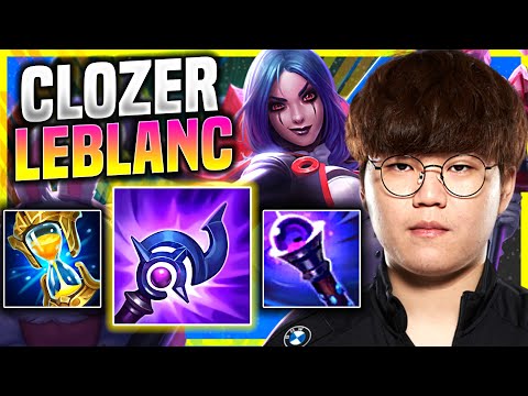 CLOZER IS SO CLEAN WITH LEBLANC! - T1 Clozer Plays LeBlanc Mid vs Akali! | Preseason 11