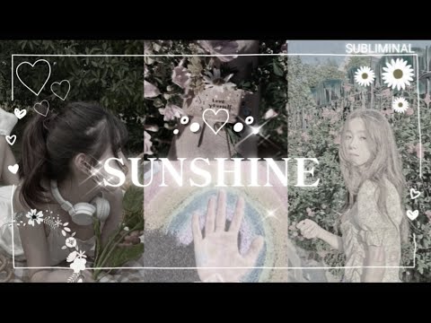 SUNSHINE : chill and fresh beauty // a beauty subliminal (calm ver)