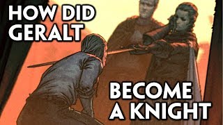 Thronebreaker: How Geralt Got Knighted by Queen Meve, as Geralt of Rivia - The Witcher Tales