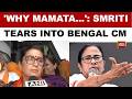 Bengal Elections 2026 Smriti Irani Holds Roadshow In Jhautola Attacks CM Mamata Banerjee Watch