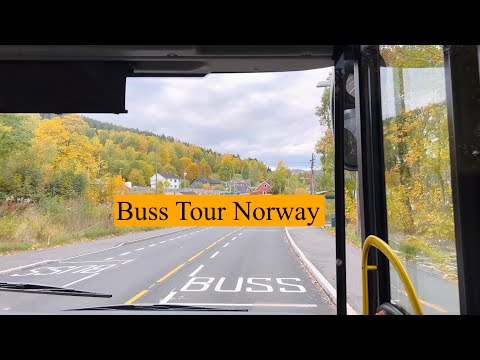 Bus Tour from Fjell to Drammen central station