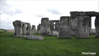 360 view of Stonehenge prehistoric monument UNESCO World Heritage Site in Wiltshire, England [HD]