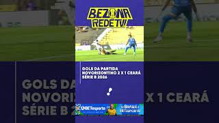 Gols da partida: Novorizontino 2 x 1 Ceará SC - Série B 2026