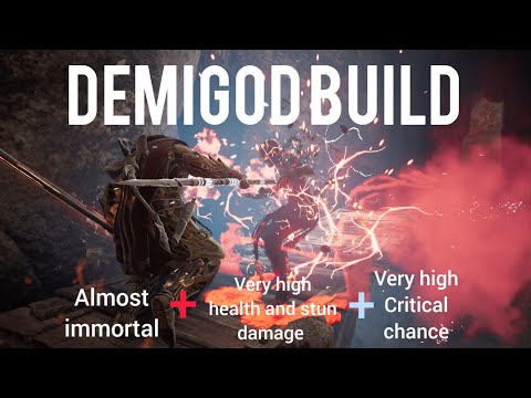 Assassin's Creed Valhalla fun demigod build, DLC items included