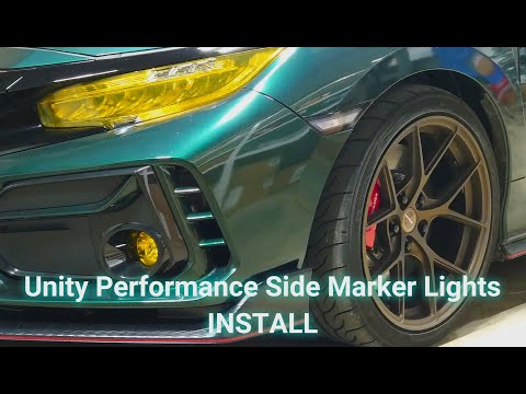 Unity Performance Side Marker Lights - Install