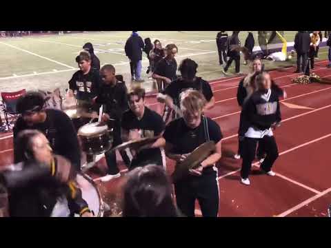 NHS Drumline and student section ahhhh big Ned