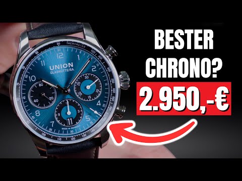 Best chronograph under €3,000…? Union Glashütte Belisar 40mm
