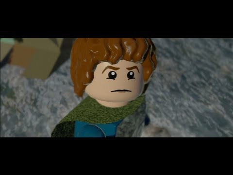 LEGO Lord of the Rings Walkthrough Part 12 - The Two Towers - Osgiliath
