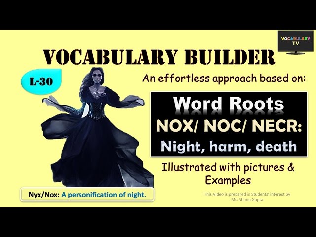 Video de pronunciación de nocuous en Inglés