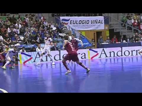 Santiago Futsal 4x5 Caja Segovia -  Liga Espanhola de Futsal 2012/13 - Jornada 17