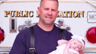 Firefighter adopts baby girl he delivered during emergency call