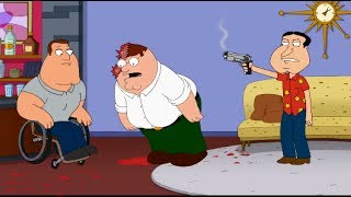 Family Guy - Quagmire And Joe Shoot Peter