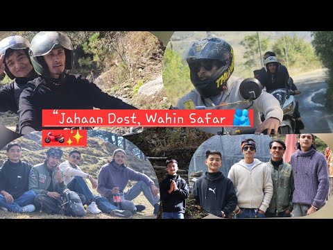 Good Times + Best People= (k)upper Unforgettable Trip”🏍👣✨️ #Memorable #experience #safar #vlogs 