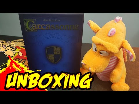 Carcassonne: 20th Anniversary Edition - Unboxing
