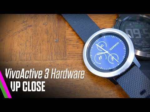 VivoActive 3 Review - Design/Hardware UP CLOSE vs Fenix 5-series in 4K! (EP1)