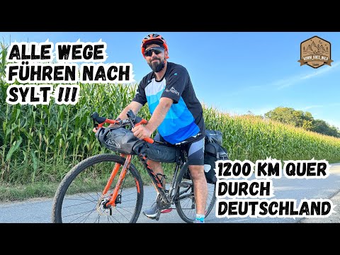 1200 KM BIKEPACKING TOUR DURCH DEUTSCHLAND I Oberstdorf-Sylt I Das Abenteuer beginnt !!!! Folge #1